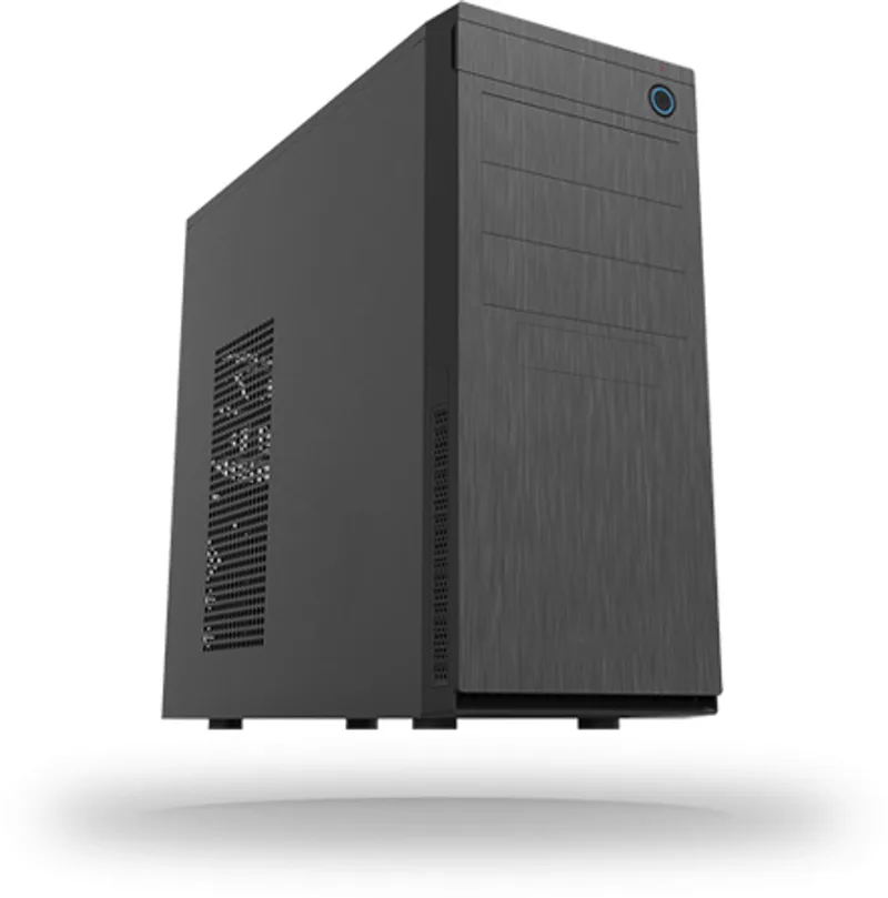 HC-10B-OP computerbehuizing Mini Tower van Chieftec, Zwart – cover