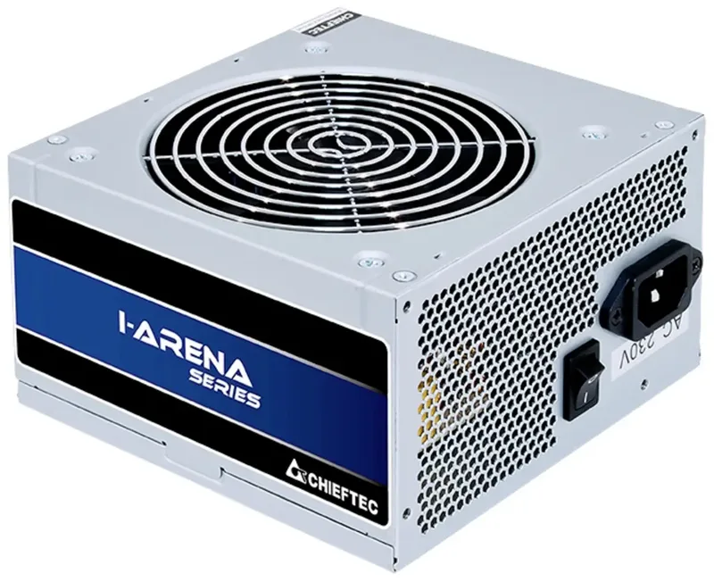 iARENA GPB-500S Voeding - 500 Watt - 0 - Zonder Fan - ATX - 80 Plus 80 PLUS Bronze van Chieftec, Grijs – cover