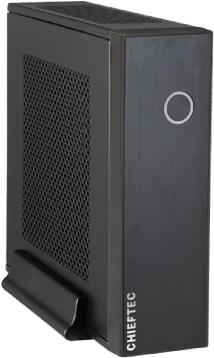 IX-03B-OP computerbehuizing Mini Tower de Chieftec, Noir – jaquette