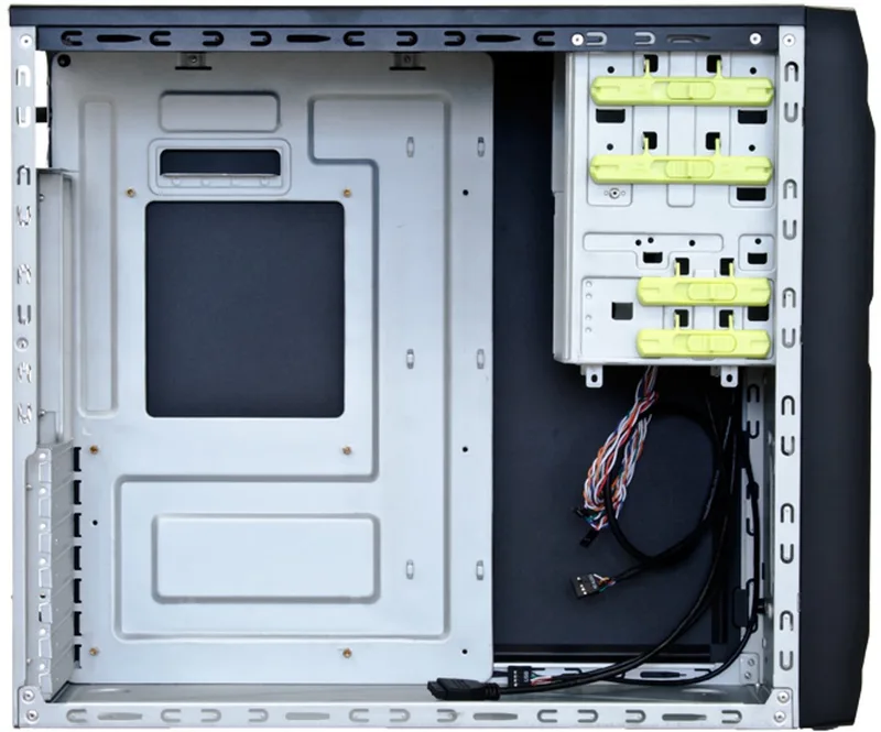 Libra LG-01B-OP - Midi Tower Behuizing - ATX / mATX - USB 3.0 - Toolless Design van Chieftec, Zwart – cover
