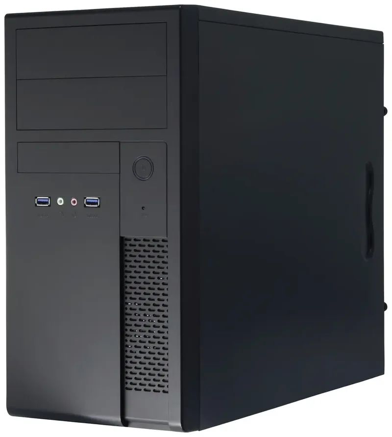 Mesh Series: Mesh-serie - Case - Minitower de Chieftec, Noir – jaquette