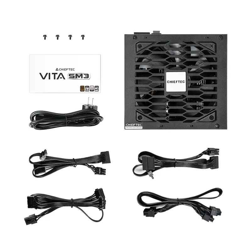 Netzteil 650W Vita SM3 Serie (80+Bronze) de Chieftec – jaquette