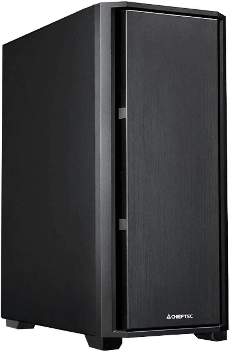 Pc-Behuizing Midi Tower Pro Q As02B Op Atx Voor Thuiscomputers En van Chieftec, Transparant – cover
