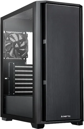 Pro Midi Tg Computerbehuizing Voor Pc-Gaming Atx Zonder Voedingsadapter by Chieftec, Transparent – cover 1 of 2