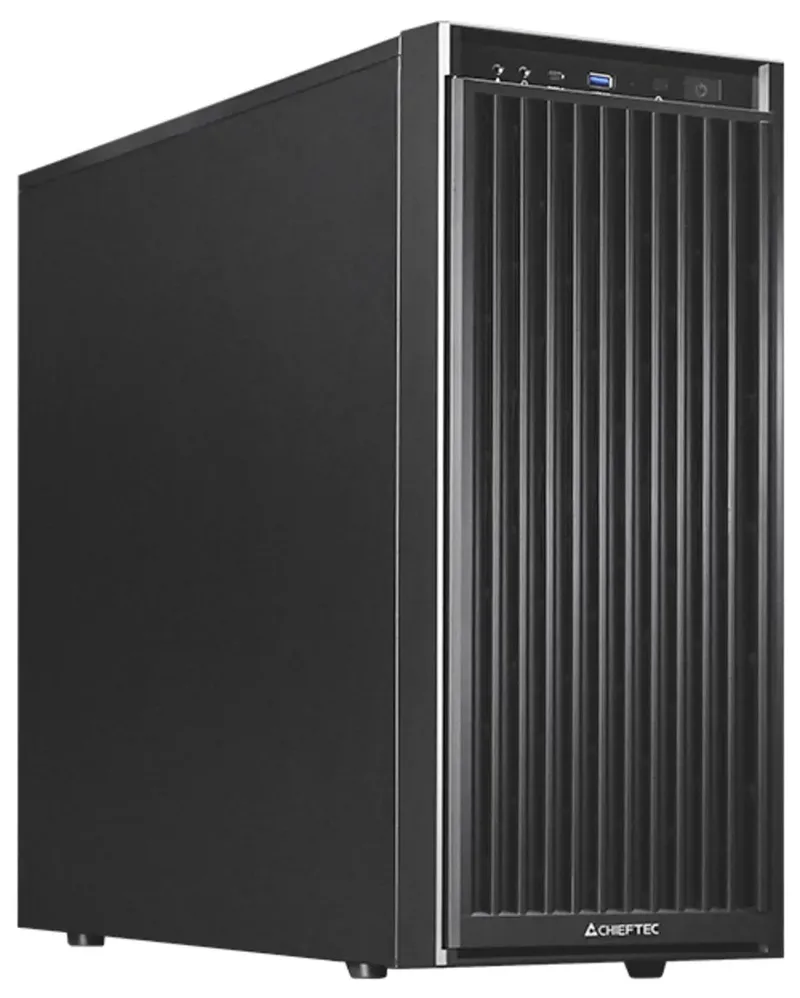 UNI BW-01B-OP - Midi-Tower - ATX, M-ATX, Mini-ITX - Closed - 1x USB 3.2 type-C - incl. 1x 120mm PWM HDB Fan by Chieftec, Black – cover 2 of 2