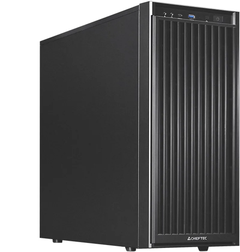 UNI BW-01B-OP - Midi-Tower - ATX, M-ATX, Mini-ITX - Closed - 1x USB 3.2 type-C - incl. 1x 120mm PWM HDB Fan van Chieftec, Zwart – cover