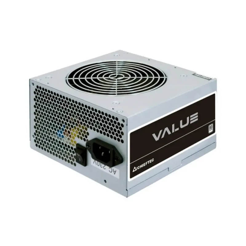 VALUE SERIES APB-700B8 - power supply - 700 Watt Voeding - 700 Watt - 120 mm - ATX 2.3 - 80 Plus 80 PLUS fra Chieftec, Sølv – cover