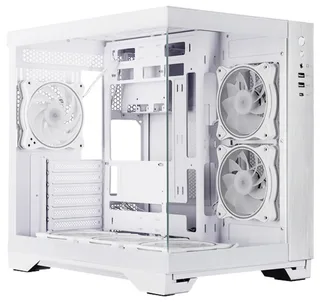 Visio Behuizing Voor Atx Pc Met Argb-Venster Zonder Voeding, Wit fra Chieftec, Gennemsigtig – cover 2 af 2