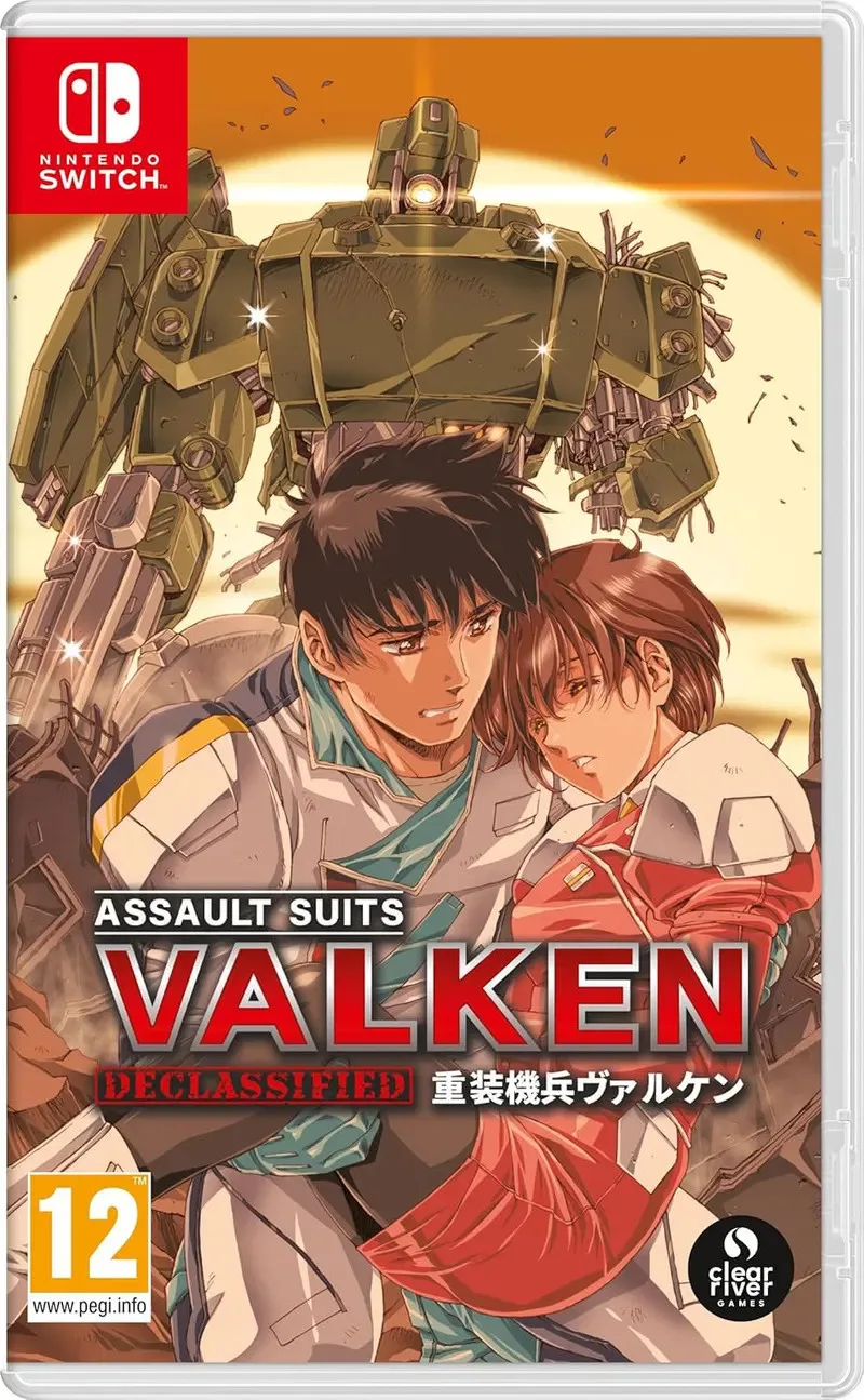 Assault Suits Valken Declassified van Clear River Games, Nintendo Switch – cover