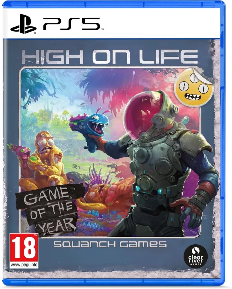 High On Life van Clear River Games, PS5 – cover