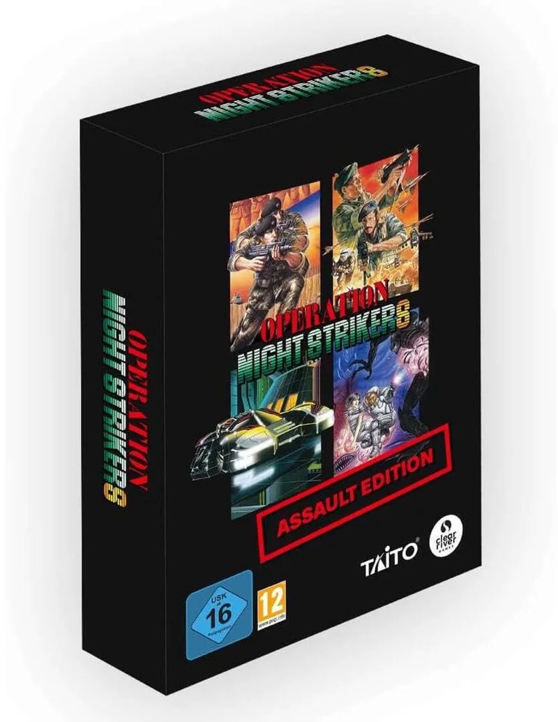 Operation Night Strikers - Assault Edition de Clear River Games, Nintendo Switch – jaquette