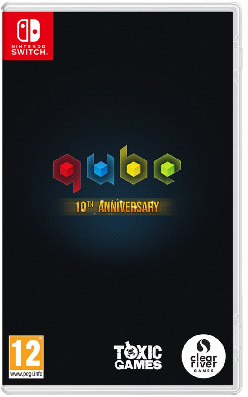 Qube 10th Anniversary Edition van Clear River Games, Nintendo Switch – cover
