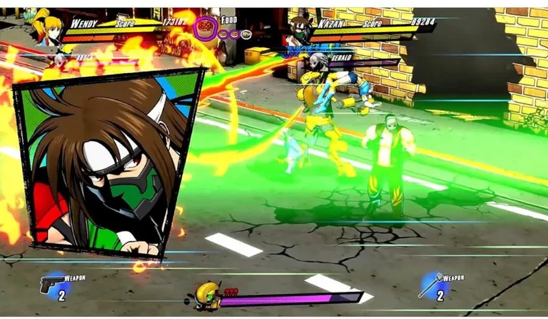 Rushing Beat X: Return of Brawl Brothers van Clear River Games, Nintendo Switch – cover