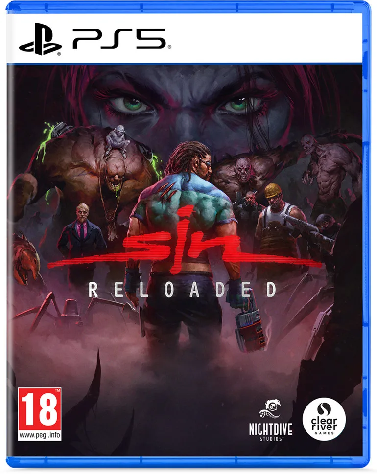 SiN Reloaded van Clear River Games, PS5 – cover