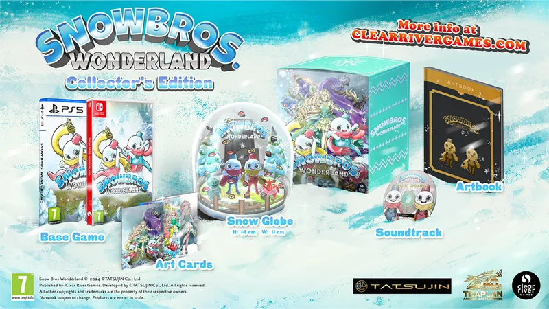 Snow Bros Wonderland Collector's Edition by Clear River Games, PS5 – cover