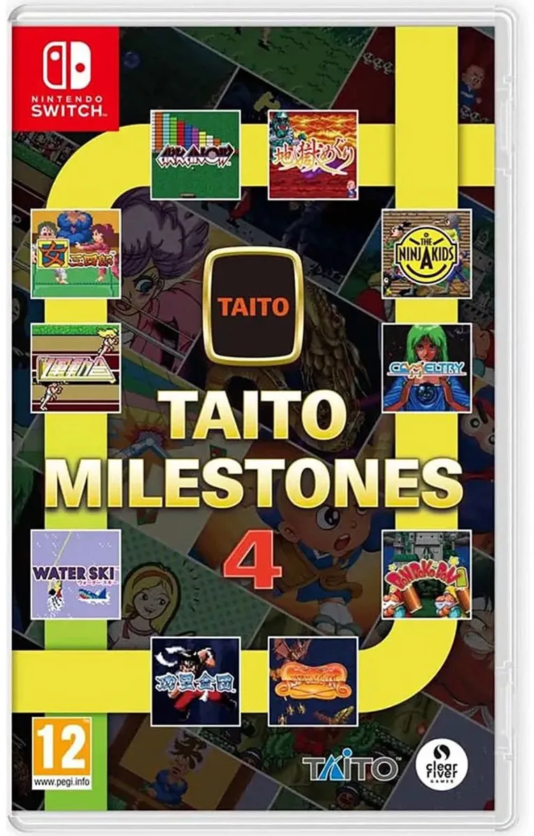 Taito Milestones 4 by Clear River Games, Nintendo Switch – cover