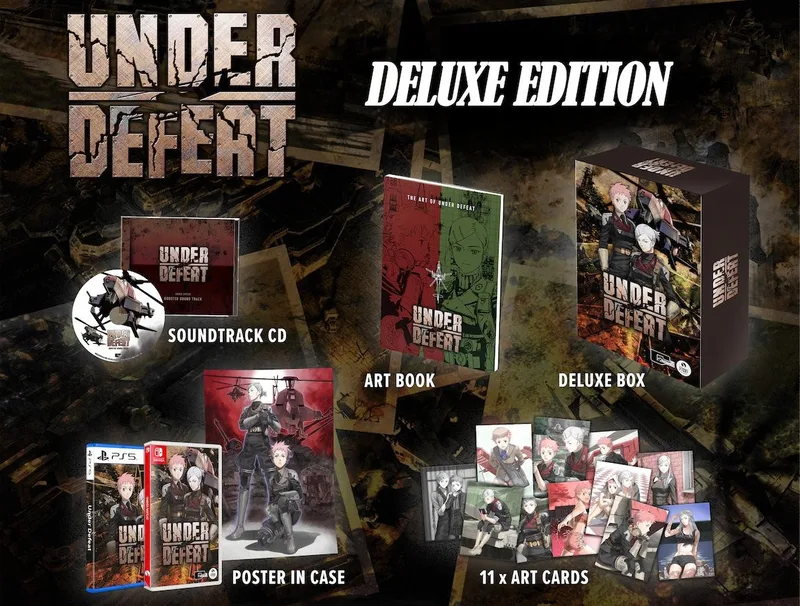 Under Defeat Deluxe by Clear River Games, Nintendo Switch – cover
