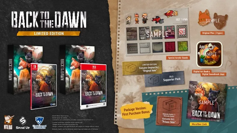 Back to the Dawn Limited Edition by Clouded Leopard Entertainment, Nintendo Switch 2 – cover