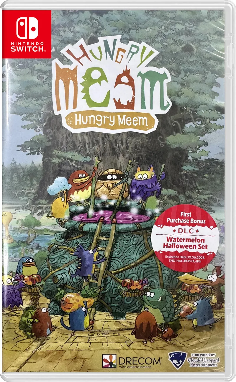 Hungry Meem de Clouded Leopard Entertainment, Nintendo Switch – jaquette