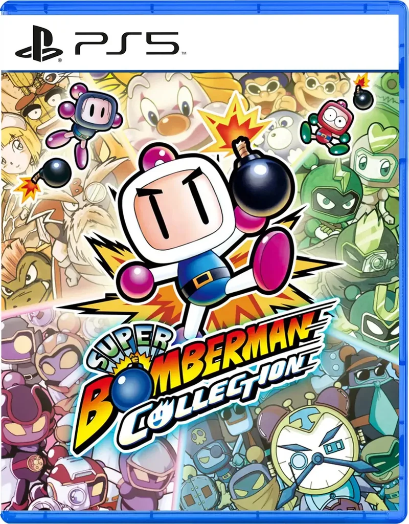 Super Bomberman Collection Limited Edition van Clouded Leopard Entertainment, PS5 – cover