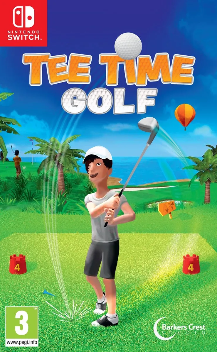 Tee Time Golf de Contact Sales, Nintendo Switch – jaquette