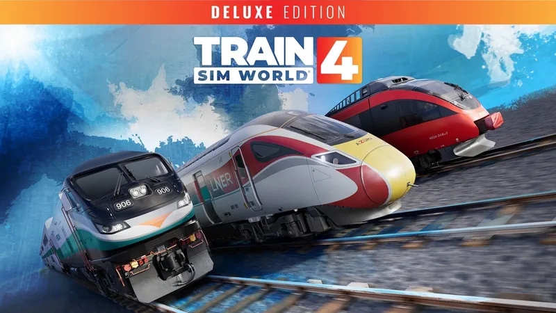 Train Sim World 4: Console Edition - Deluxe van Contact Sales, PS5 – cover