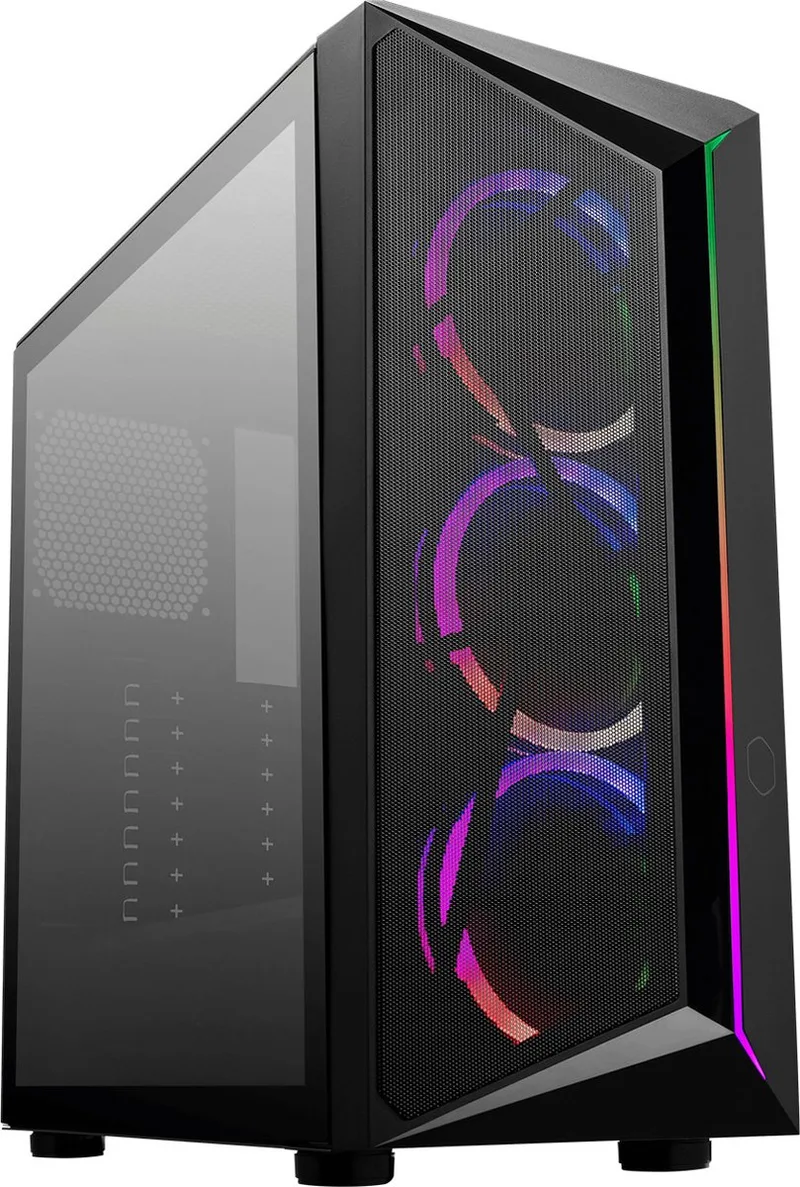 ATX Semi-tower Box Cooler Master CMP 510 by Cooler Master, Black – cover