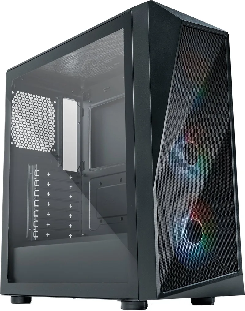 Computerbehuizing Cmp 520 Met Atx-Koelsysteem van Cooler Master, Transparant – cover