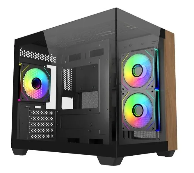 Elite 481 Wood Black - Mini-Tower de Cooler Master – jaquette
