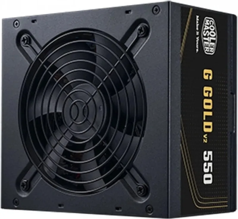 G Gold 550 V2 - 80 Plus Gold - 550 Watt van Cooler Master, Zwart – cover