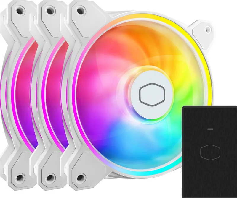 MasterFan MF120 Halo² White Edition 3 In 1 - Ventilator by Cooler Master – cover