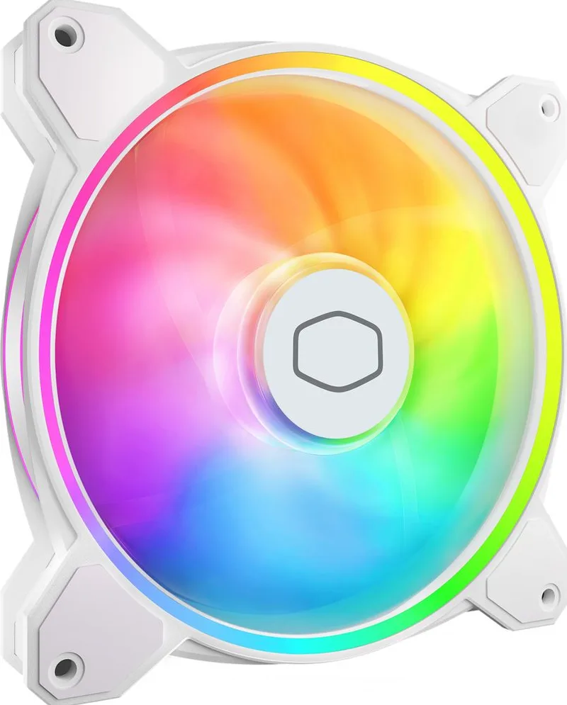 MasterFan MF140 Halo² White Edition - Ventilator by Cooler Master – cover