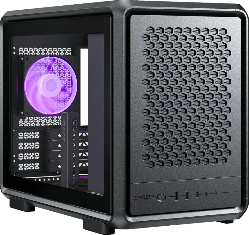 MasterFrame 400 Mesh Black - Behuizing van Cooler Master – cover
