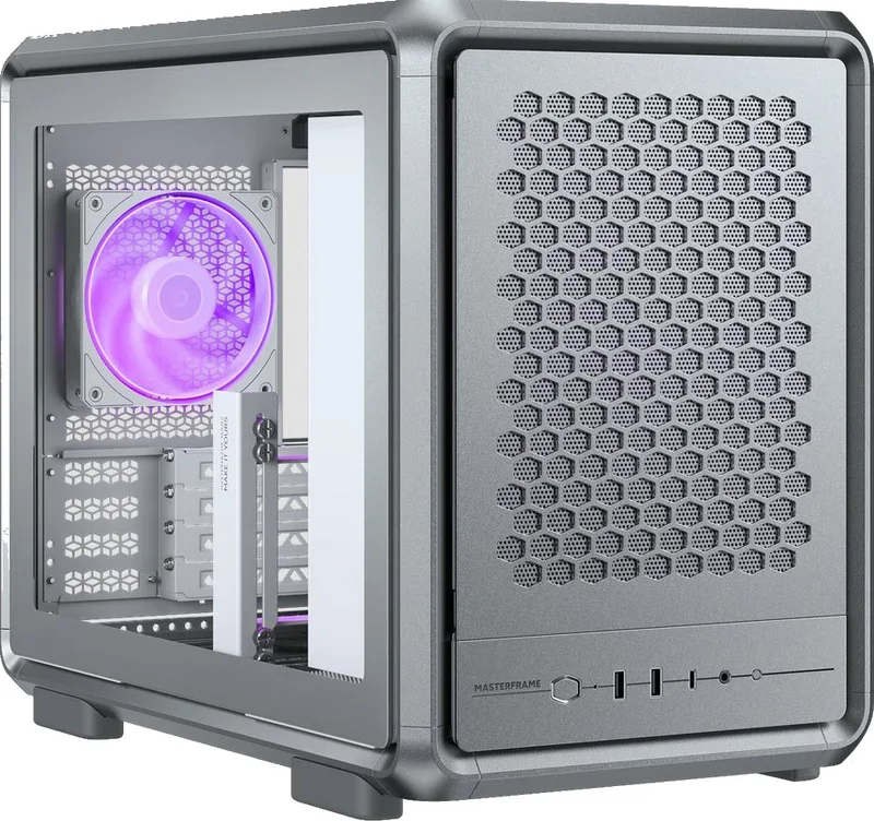 MasterFrame 400 Mesh Silver - Behuizing by Cooler Master – cover