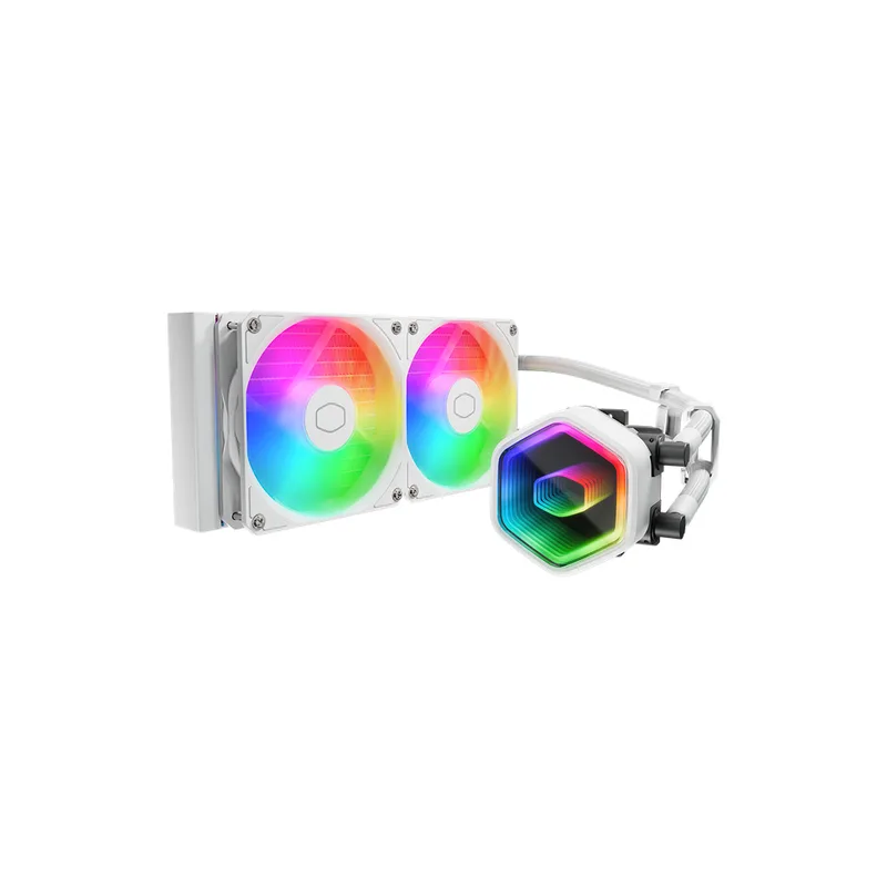 MasterLiquid 240 Core II ARGB White - Waterkoeler by Cooler Master – cover