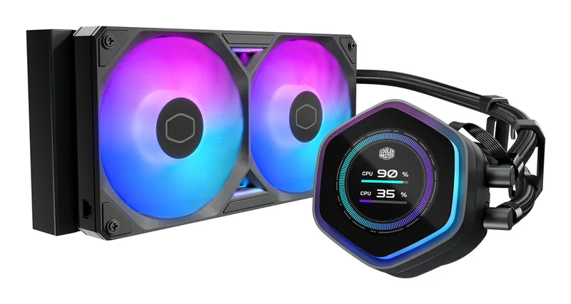 MasterLiquid Atmos II LCD 240 Black - Waterkoeler by Cooler Master – cover