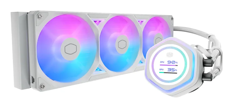 MasterLiquid Atmos II LCD 360 White - Waterkoeler by Cooler Master – cover