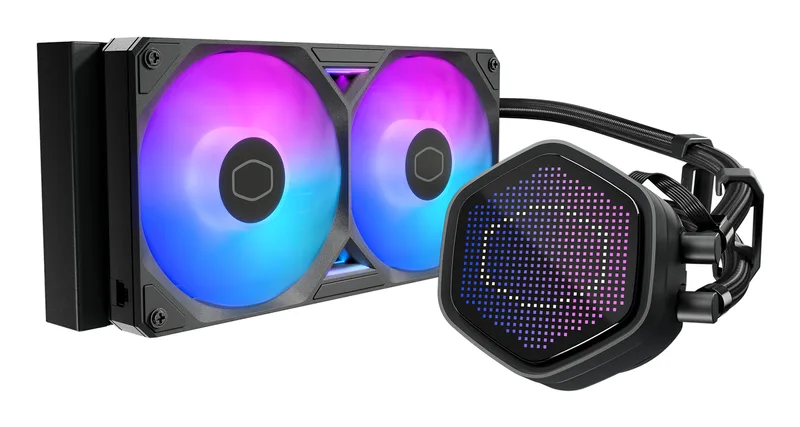 MasterLiquid Atmos II Pixel LED 240 Black - Waterkoeler van Cooler Master – cover