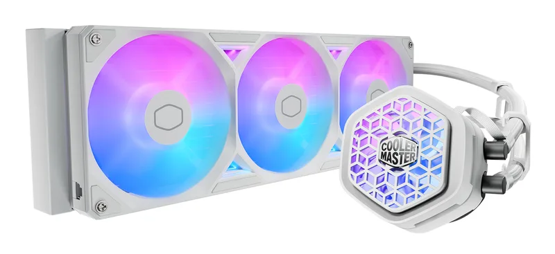 MasterLiquid Atmos II VRM Fan 360 White - Waterkoeler van Cooler Master – cover