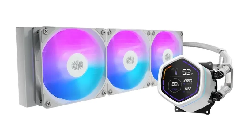 MasterLiquid Core Nex Digital 360 White - Waterkoeler by Cooler Master – cover