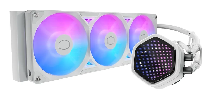 ML 360 Atmos II Pixel LED White - Waterkoeler by Cooler Master – cover