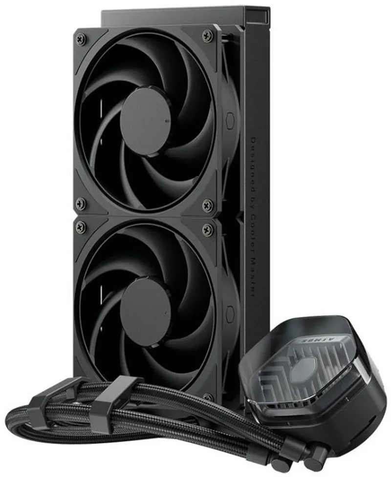 MLX-D36M-A24PK-R1 – Vloeistofkoeler – 2x 120 mm – PWM van Cooler Master, Zwart – cover