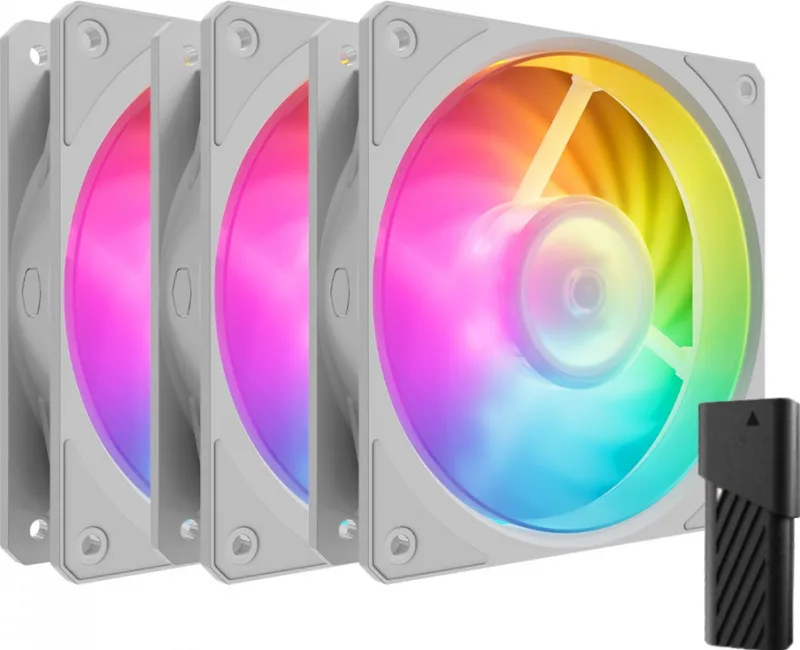 Mobius 120P ARGB White Edition - Ventilator by Cooler Master – cover