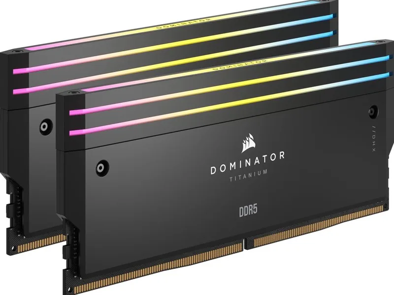 32GB PC 6400 CL32 CORSAIR KIT (2x16GB) DOMIN. T RGB retail by Corsair – cover
