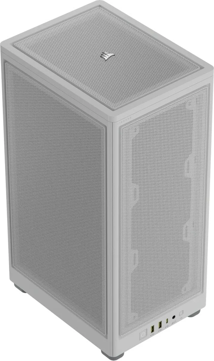 ATX Semi-tower Box Corsair White de Corsair, Blanc – jaquette