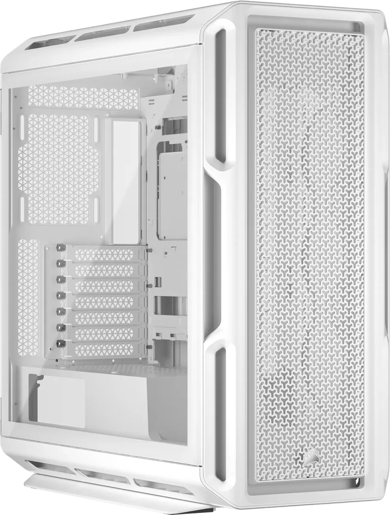 Behuizing Midi 5000T (Tempered Glass) White de Corsair – jaquette