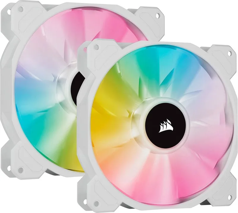 Box Ventilator Corsair SP140 RGB ELITE by Corsair, White – cover