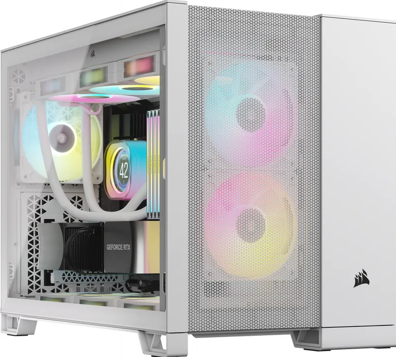 CORSAIR 2500D Airflow Wit - Minitowermodel by Corsair – cover