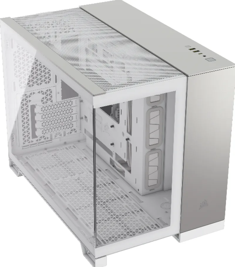 Corsair 2500X Wit, Grijs - Minitowermodel by Corsair – cover