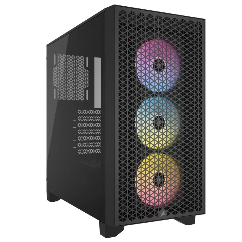 Corsair 3000D RGB Airflow Black TG - Behuizing de Corsair – jaquette